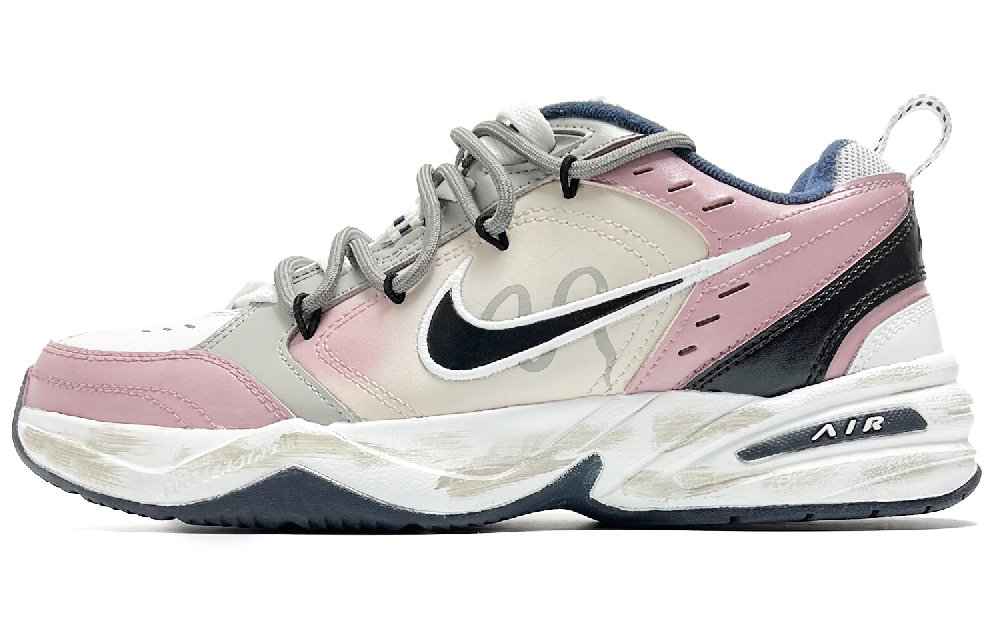 Nike Air Monarch 4 Low Top Chunky Sneakers Unisex Pink