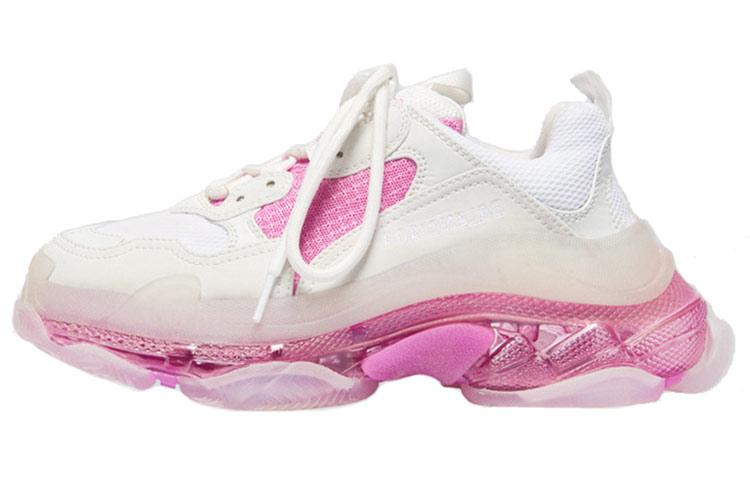 Balenciaga Triple S White Pink Women's