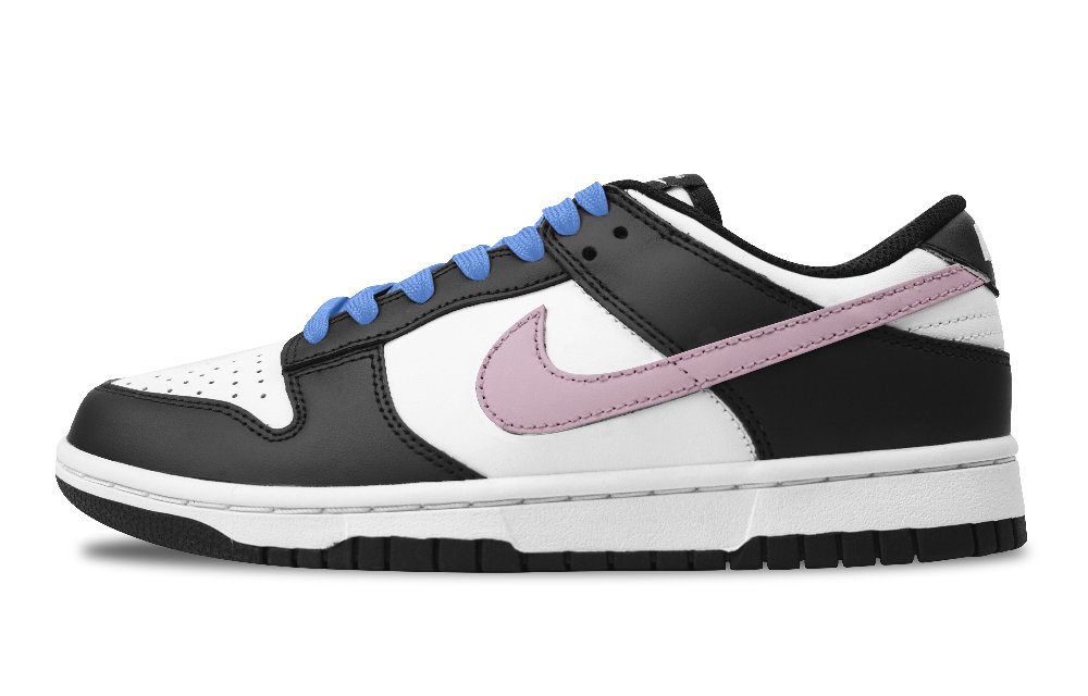 Nike Dunk Anti-Slip Wear-Resistant Low-Top Skateboard Shoes Women's Light Purple