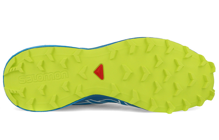 SALOMON Sense Pro Ma Cushioning, Slip Resistant, And Abrasion Resistant Low Top Outdoor Shoes Unisex Blue White Green