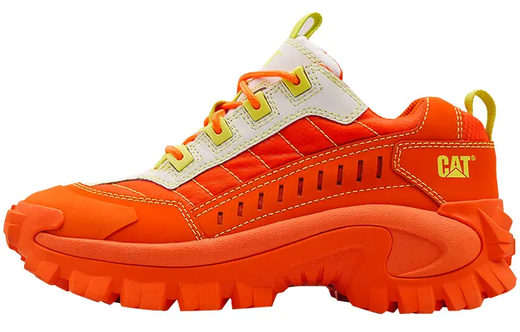 CAT Intruder Supercharged Anti Slip Wear Resistant Low Top Sports Casual Shoes Women's Orange
