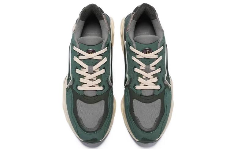LI NING 1990 Lava Cushioned Slip Resistant Abrasion Resistant Low Top Casual Shoes Men's Jasper
