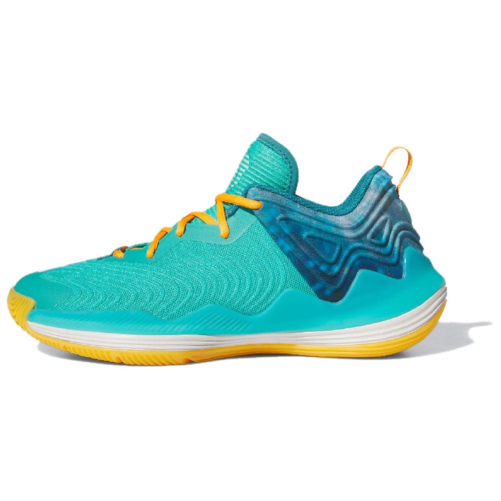 Adidas D Rose Son Of Chi Basketball Shoes Unisex Low-Top Cyan