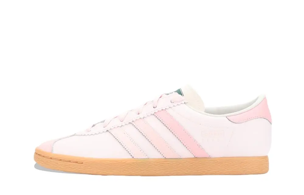 Adidas Originals Stadt White Peach Purple Abrasion Resistant Low top German Army Trainers Unisex Pink White