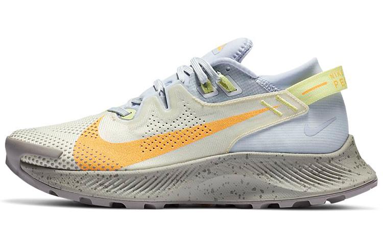 Nike Pegasus Trail 2 Pure Platinum Fossil Laser Orange Women's