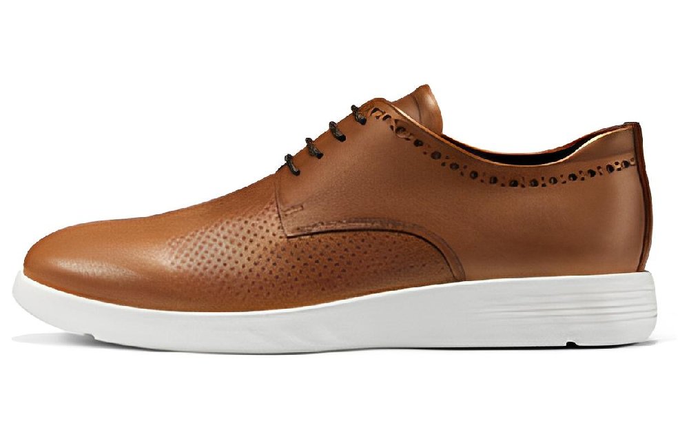 Ecco Dress Shoes Men's Amber Brown