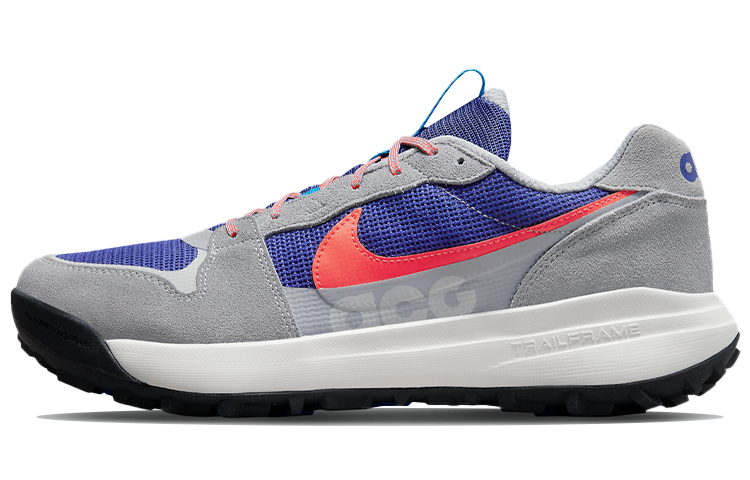 Nike Acg Lowcate Wolf Grey Bright Crimson