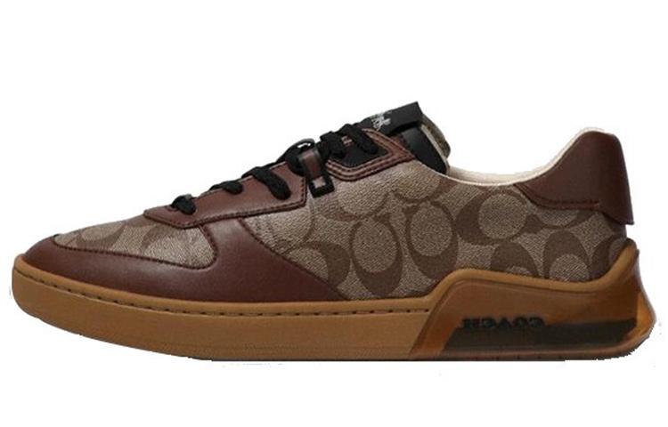 COACH CitySole Low Top Stylish Skateboarding Shoes Men's Brown