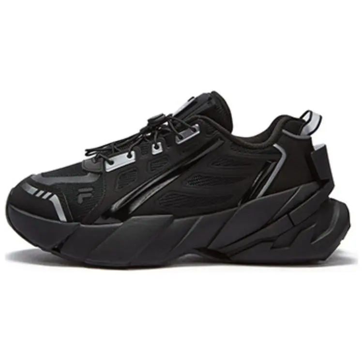FILA FUSION Low Top Chunky Sneakers Women's Black