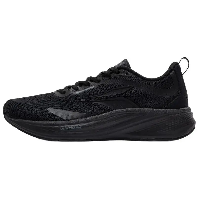 361° Wing 4.0 Slip Resistant Breathable Low Top Casual Running Shoes Men's Black