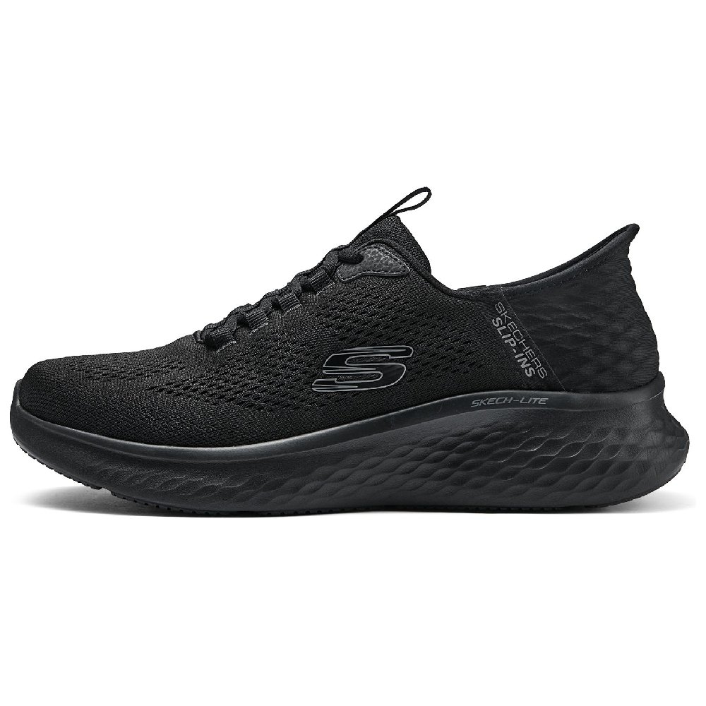 Skechers Slip Ins Casual Shoes Men Low-Top Black/White