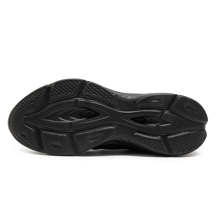 361° Linglong Series Cushioned Wear-Resistant Water-Resistant Low-Top Casual Running Shoes Women's Obsidian Black