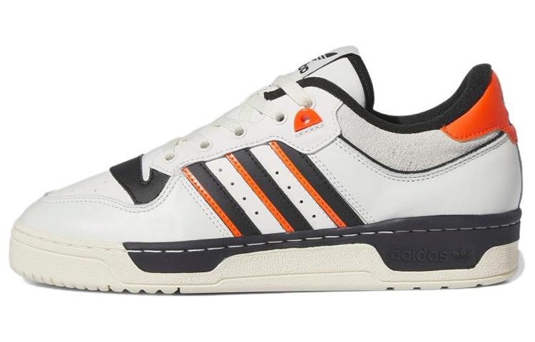 Adidas Rivalry 86 Low White Black Semi Impact Orange