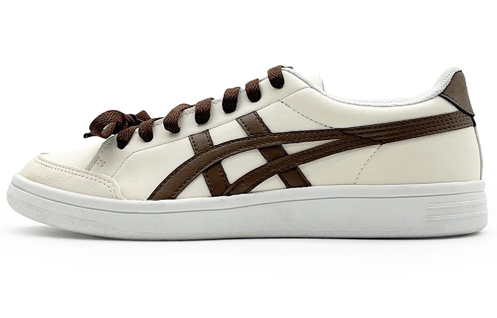 Onitsuka Tiger Advanti Anti Slip Wear Resistant Low Top Skateboard Shoes Unisex Beige Brown