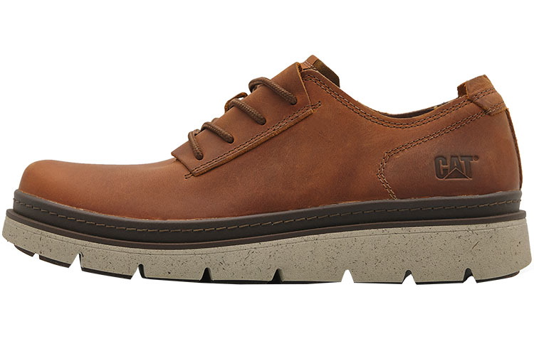 CAT Covert Low Rand Collection Wear-Resistant Slip-Resistant Low-Top Outdoor Shoes Men's Light Brown