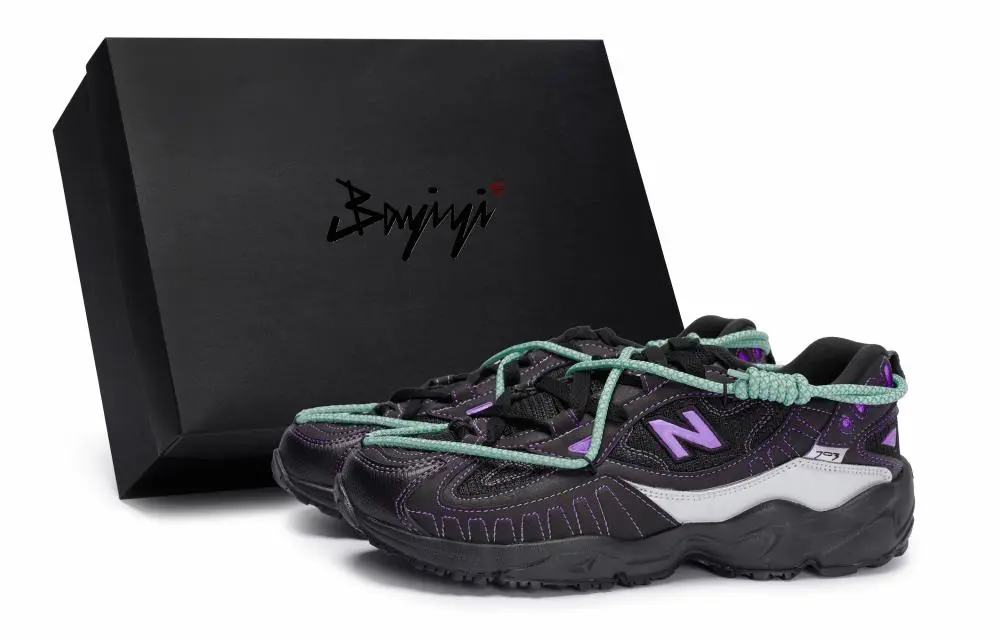 New Balance NB 703 Coverage Moisture Wicking Low Top Outdoor Shoes Women's Black Purple