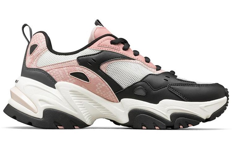 Skechers Stamina V2 Low Top Running Shoes Pink/Black Women's