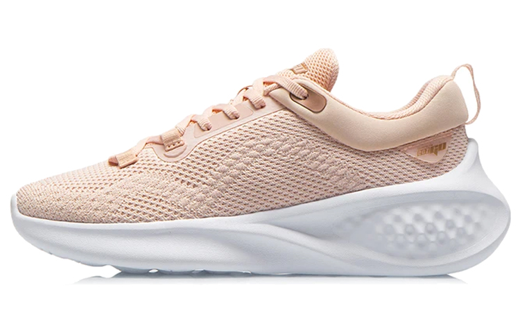 LINING EazGo Casual Shoes Women's Low-Top Peach Orange Pink