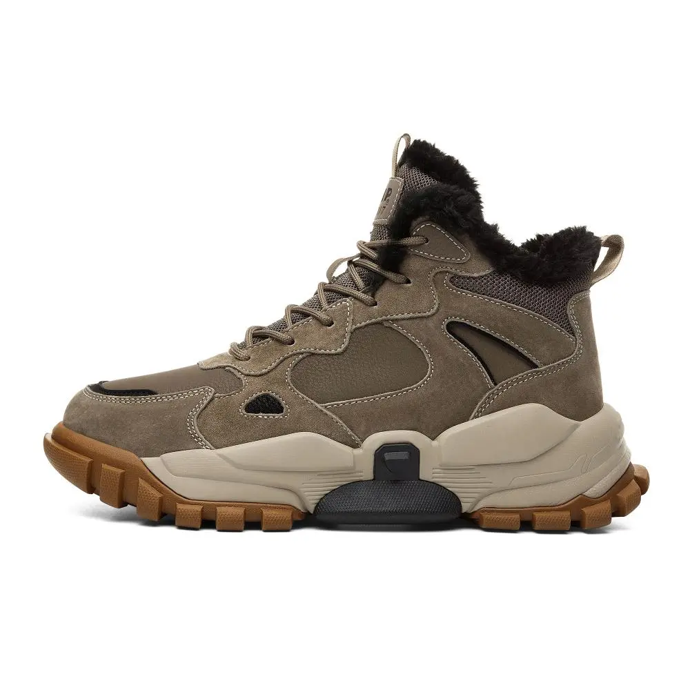 JEEP SPIRIT Crew Snow Boots Men's Dark Forest Green