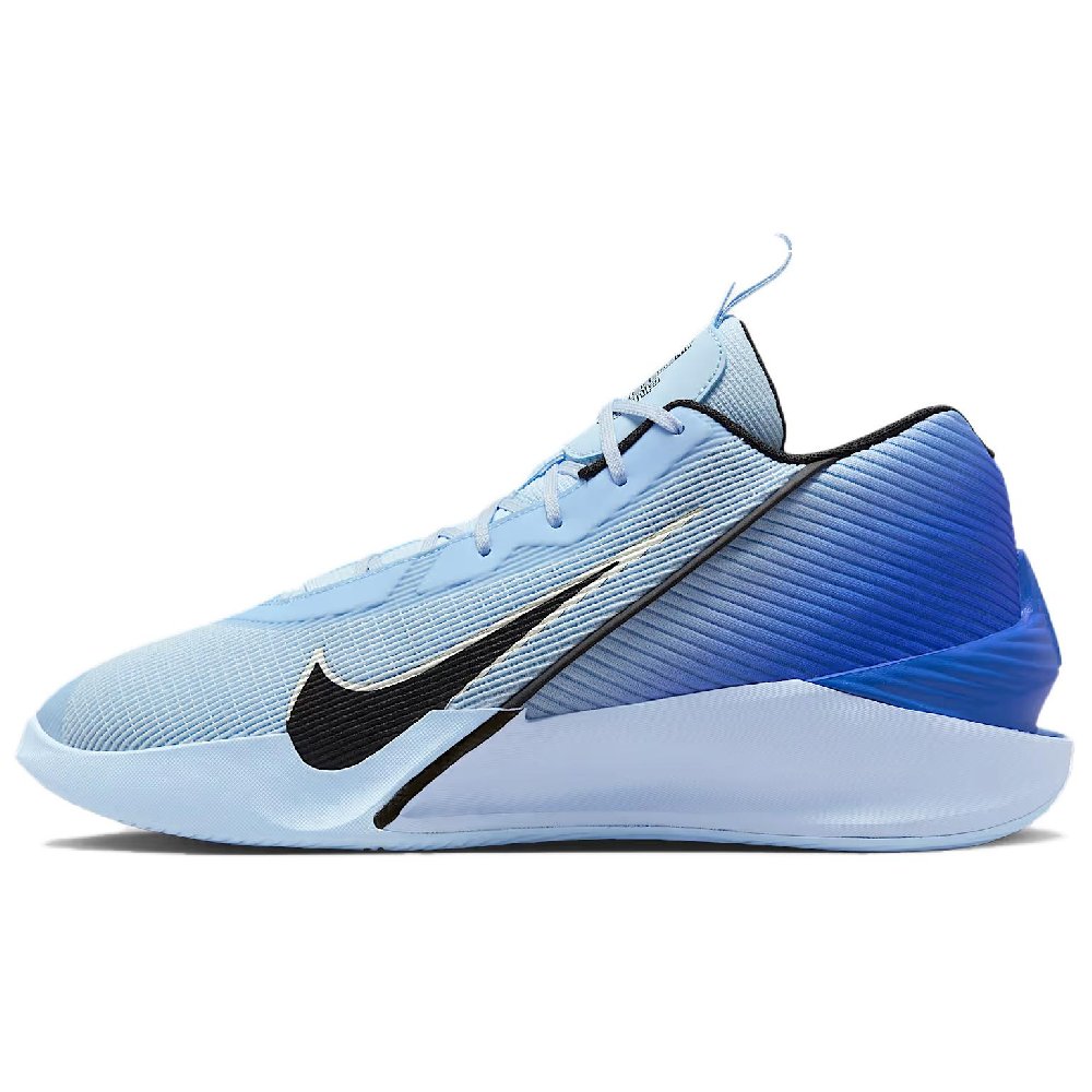 Nike G.T. Jump Academy Cushioning, Wear Resistant Low Top Basketball Shoes Men's Celestial Lazulite Blue