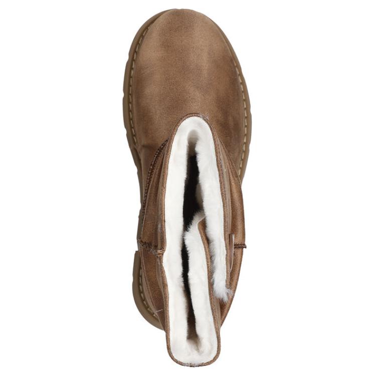 Skechers Short Snow Boots Women's Brown