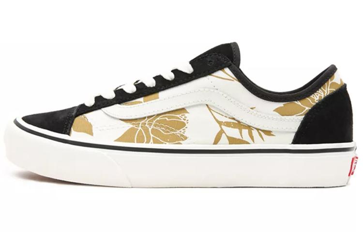 Vans Island Floral Style 36 Decon Sf 'Black White Brown'