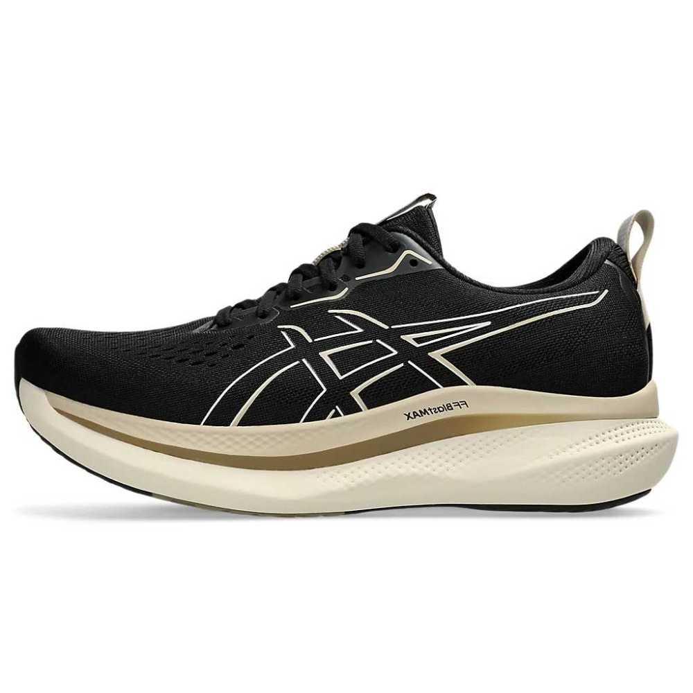 Asics GlideRide Max Black Oatmeal