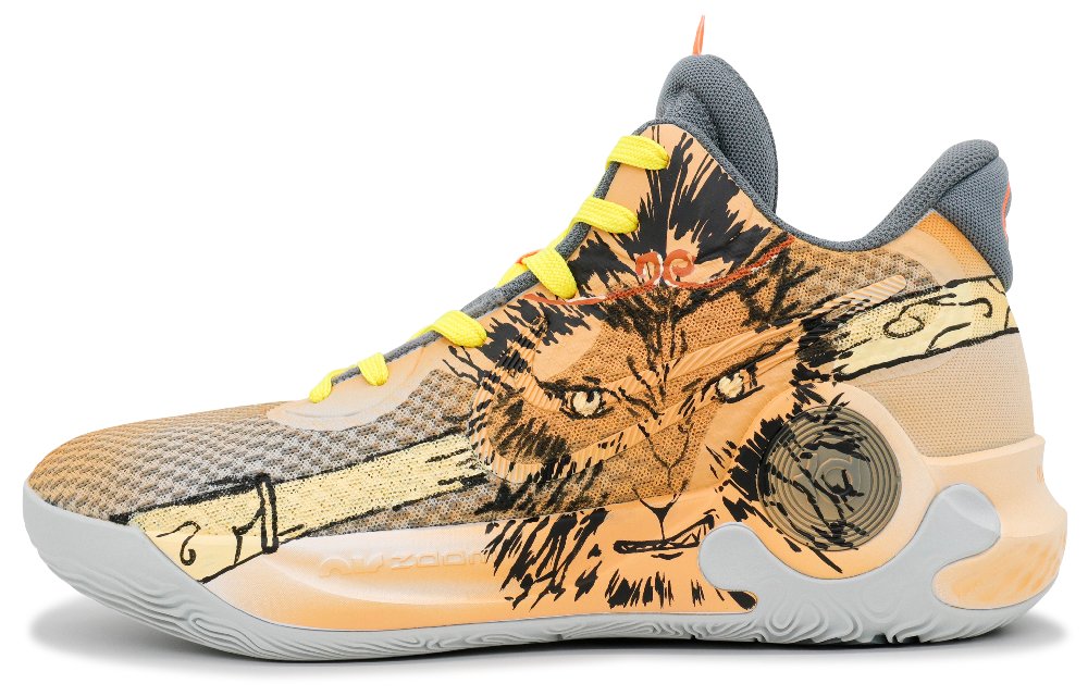 Nike Trey 5 Legend Of Sun Wukong Durable Cushioning Mid-Top Basketball Shoes Unisex Orange