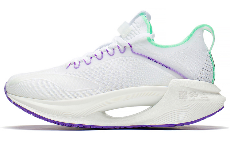LiNing Jueying Essential 䨻 Breathable And Resilient Low-Top Running Shoes Men's White Green