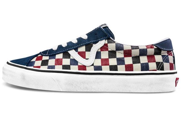Vans Sport Blue Red Grid Unisex 'Blue Red'