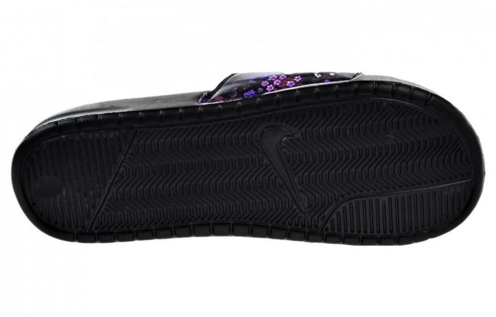 Nike Benassi Jdi Print Floral Women's 'Black Purple' Women's купить в интернет-магазине Yoocart с быстрой доставкой по России.