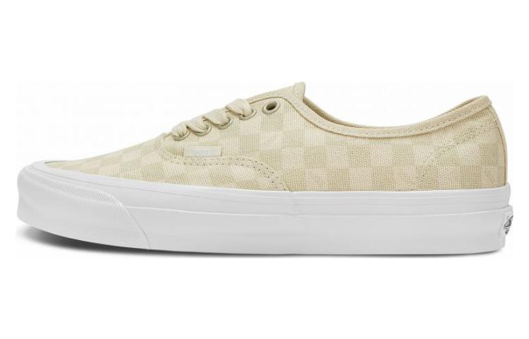 Vans Vault Og Authentic Lx Checkerboard Vintage Cream