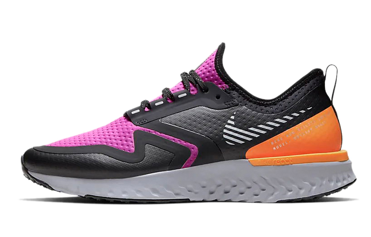 Nike Odyssey React 2 Shield Fire Pink Atmosphere Grey Women's
