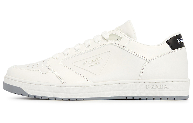 PRADA District Leather Sneakers 'White' Women's
