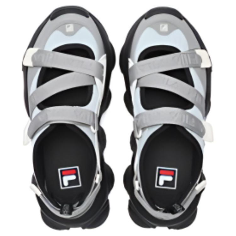 FILA FRAGOLA Breathable Height Increase Beach Sandals Women's Gray купить в интернет-магазине Yoocart с быстрой доставкой по России.