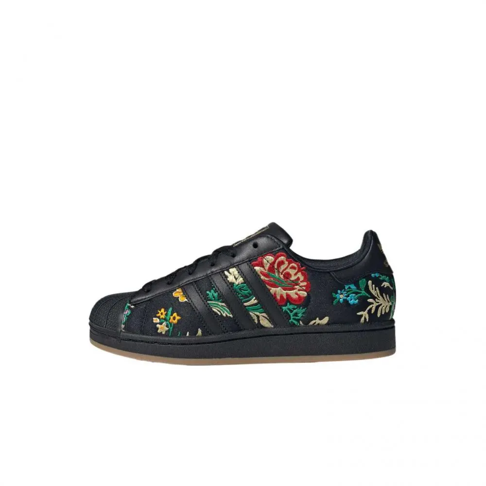 Adidas Originals Superstar 2 Low top Skateboard Shoes Women's Black