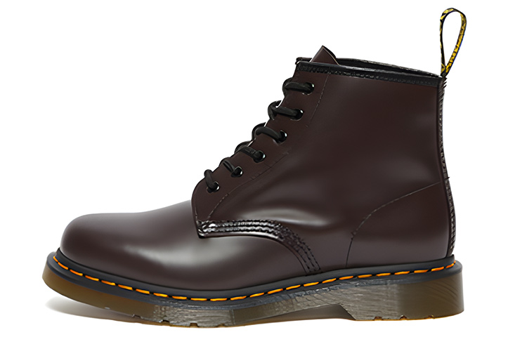 Dr. Martens Retro 6 Martin Boots Unisex Deep Red