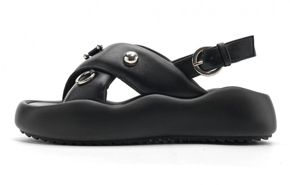 EBLAN Beach Sandals Women's Black