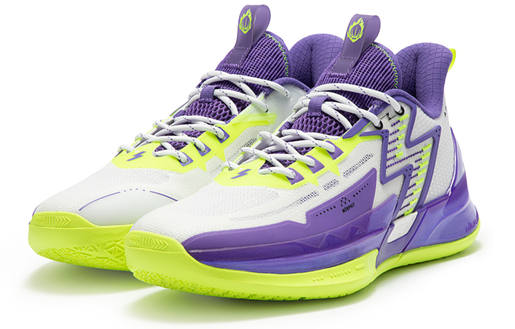361° BIG3 4.0 PRO Basketball Shoes Men Low-Top 361 Degrees White/Ultraviolet