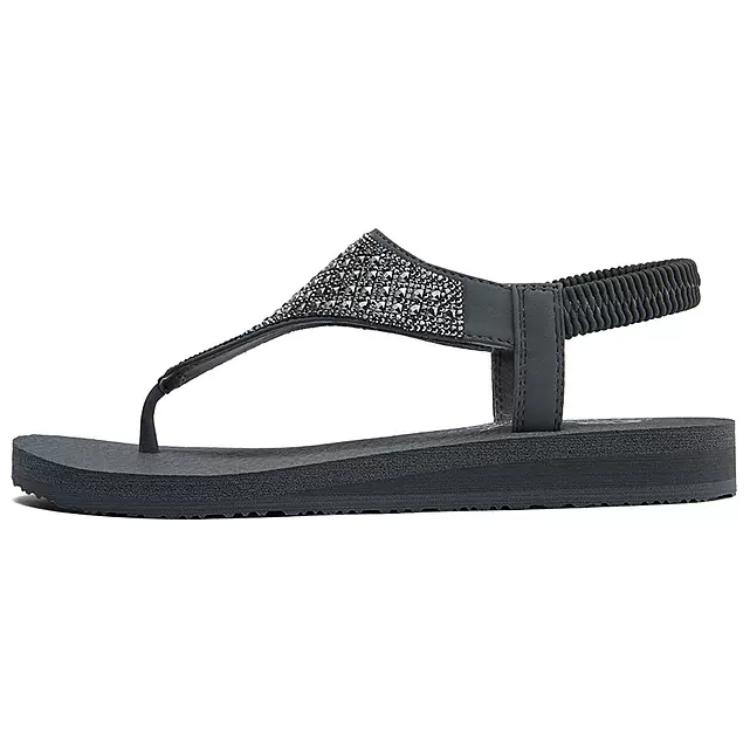 Skechers Strap Sandals Women's Charcoal Gray