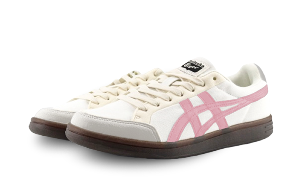 Onitsuka Tiger Advanti Quick-Drying Impact Resistance Low-Top Skateboard Shoes Unisex Pink White Gray