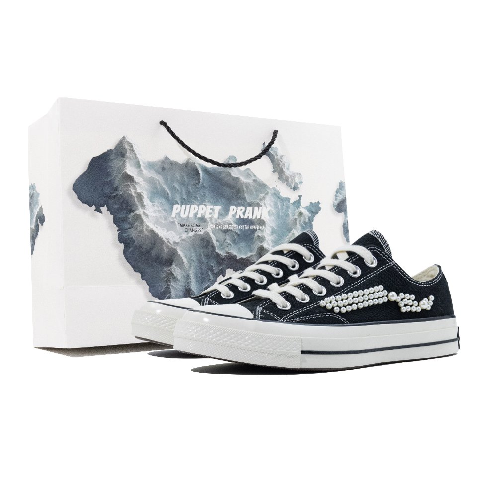 Converse 1970s Abrasion Resistant Low Top Canvas Shoes Unisex Vintage Black