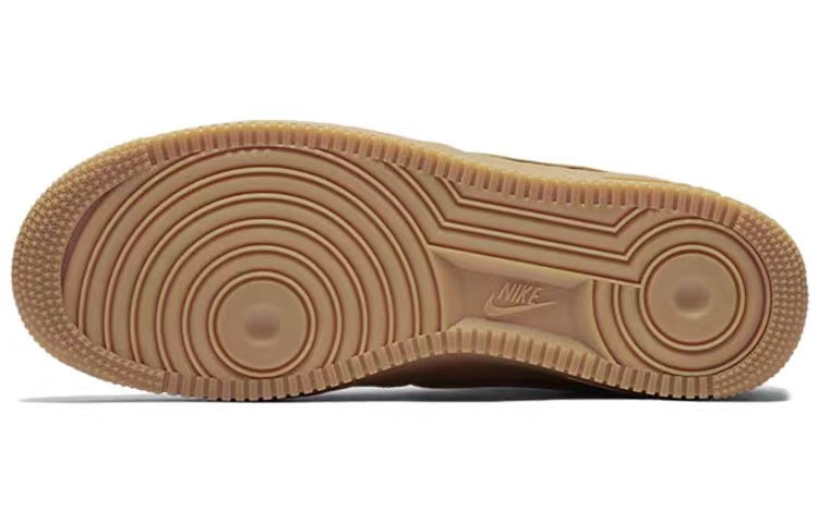 Nike Air Force 1 Anti-Slip And Wear-Resistant Lightweight Low-Top Skateboard Shoes Unisex Wheat купить в интернет-магазине Yoocart с быстрой доставкой по России.
