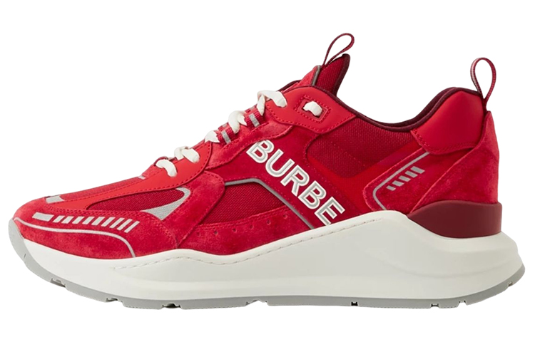 Burberry Low-Top Sports Casual Shoes Men's Red