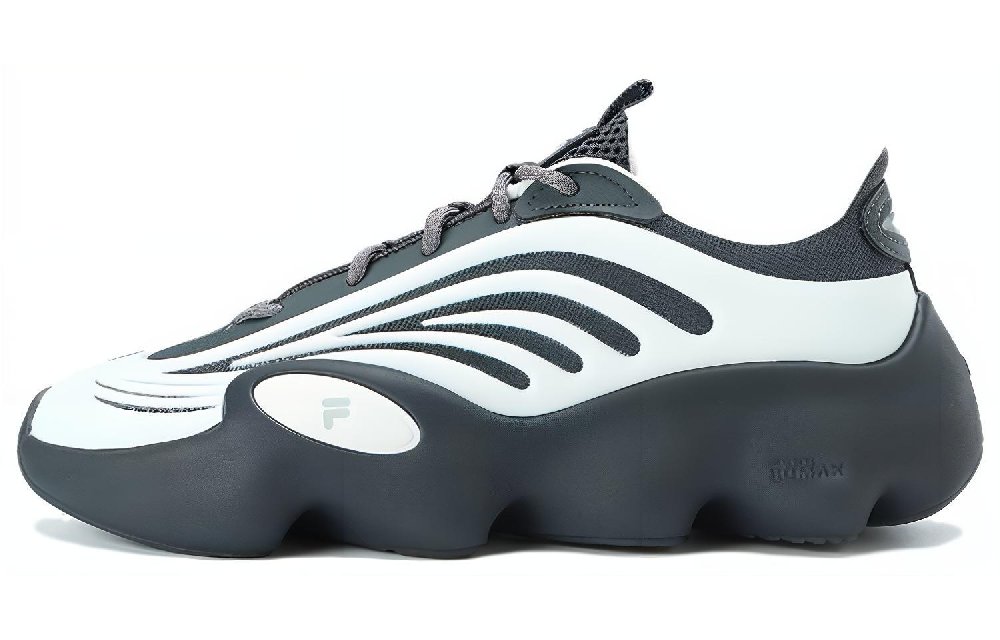 FILA FUSION Ray 3 Sport Shoes 'White Grey' Women's