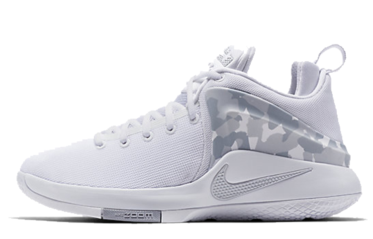 Nike Zoom Witness LBJ Slip-Resistant Breathable Low-Top Performance Basketball Shoes Men's Wolf Gray купить в интернет-магазине Yoocart с быстрой доставкой по России.