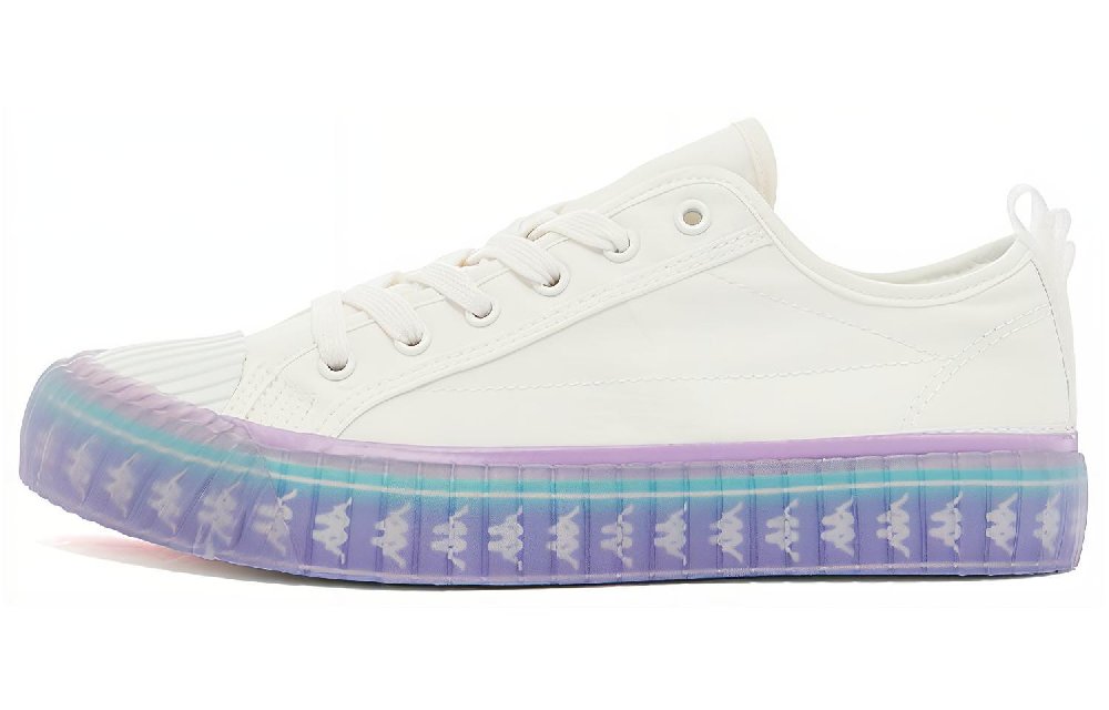 Kappa Skateboard Shoes Women's Low-Top Blue White