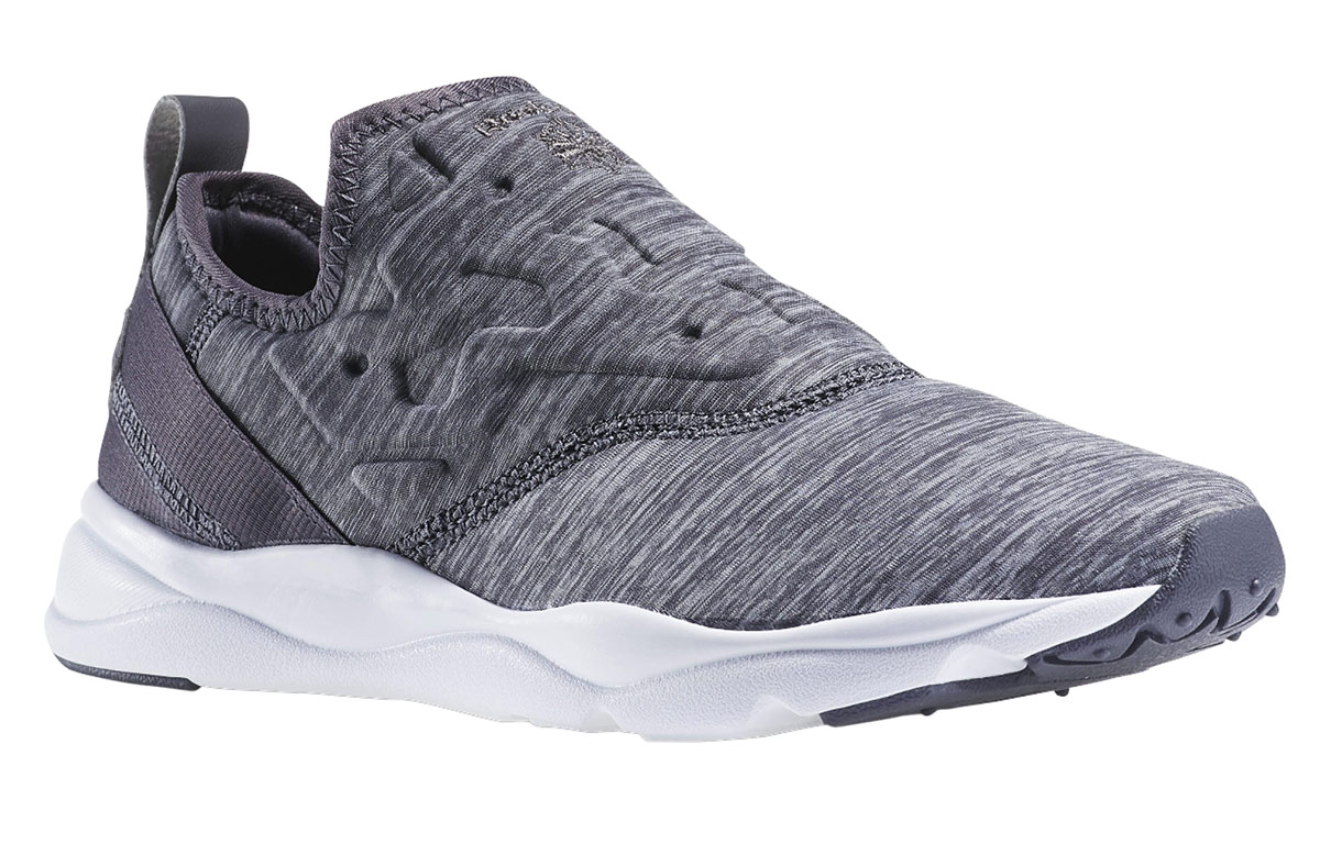 Reebok Furylite Slip On Jersey 'Gray White' Women's купить в интернет-магазине Yoocart с быстрой доставкой по России.
