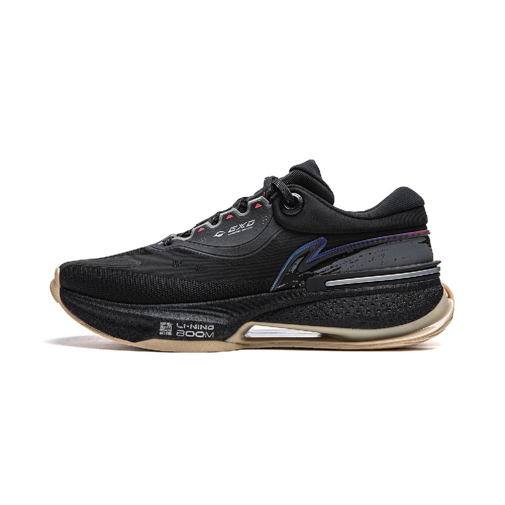 LiNing Transcend 8 Cushioning Rebound Support Wear-Resistant Breathable Slip-Resistant Low-Top Casual Shoes Men's Black