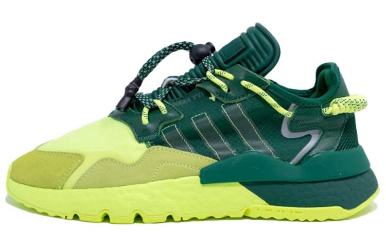 Adidas Nite Jogger Beyonce Ivy Park Dark Green Frozen Yellow